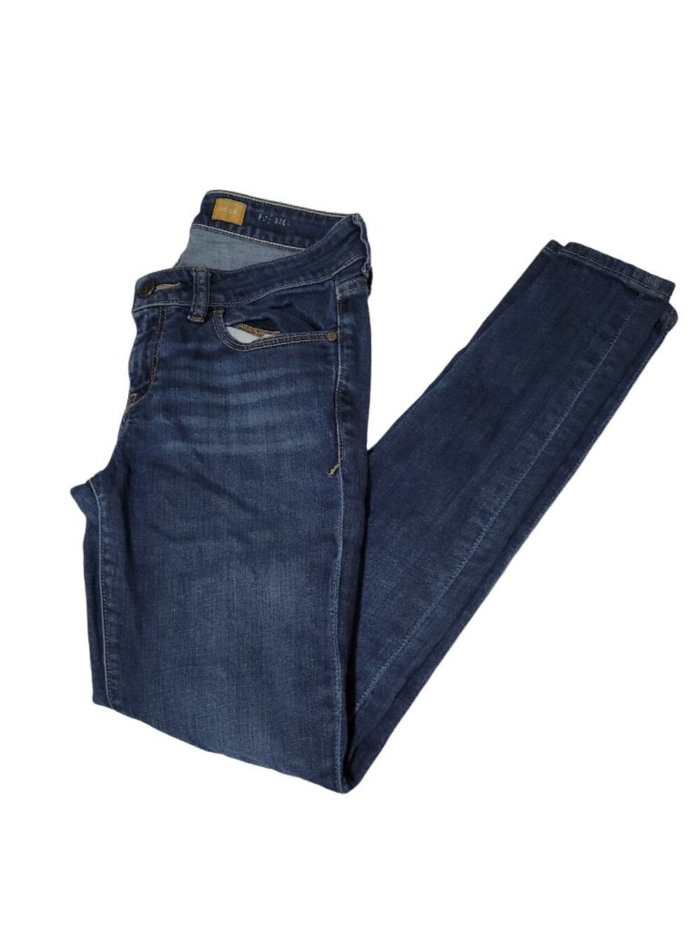 Pilco and the Letterpress Jeans Womens Size 26 Skinny Low Rise Dark Wash Denim